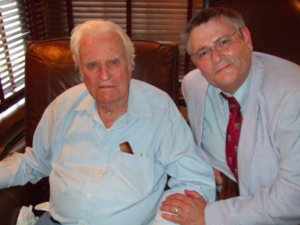 Grant Wacker with Billy Graham